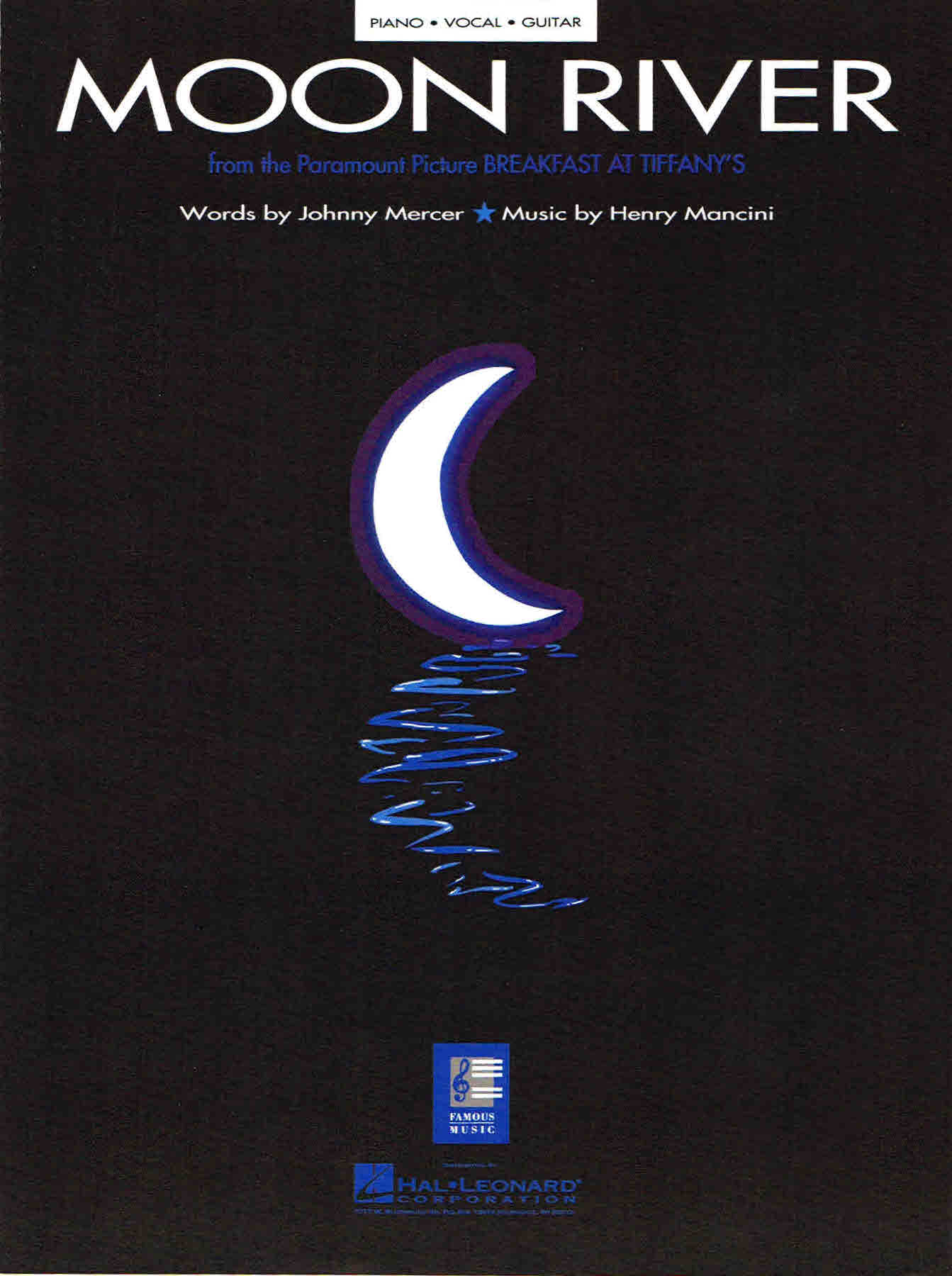 Moon River from the Paramount Picture für Klavier/Gesang/Gitarre (HL00353170) - Bild 1 von 1