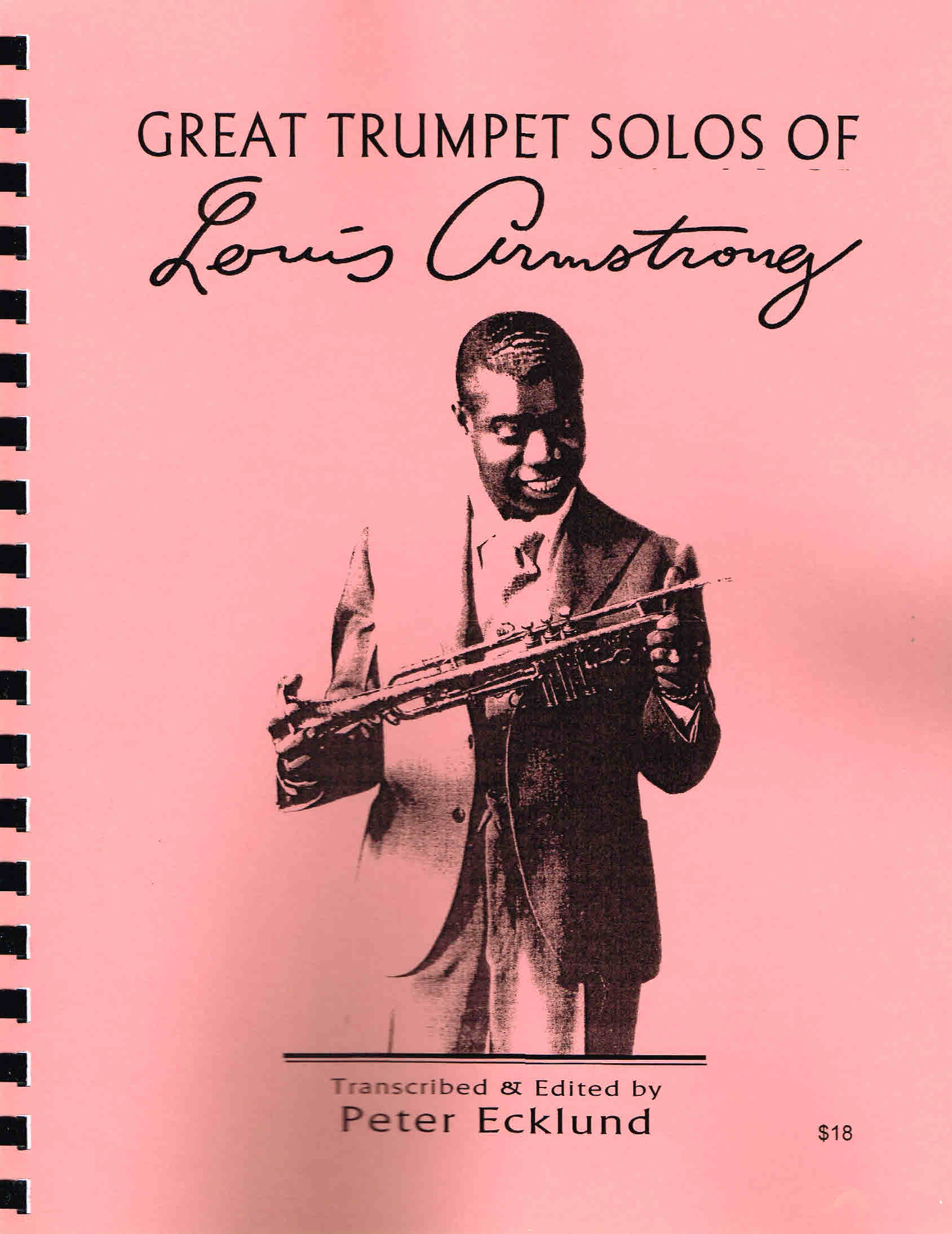 Tolle Trompetensoli von Louis Armstrong von Peter Ecklung, kammgebunden (PE1)