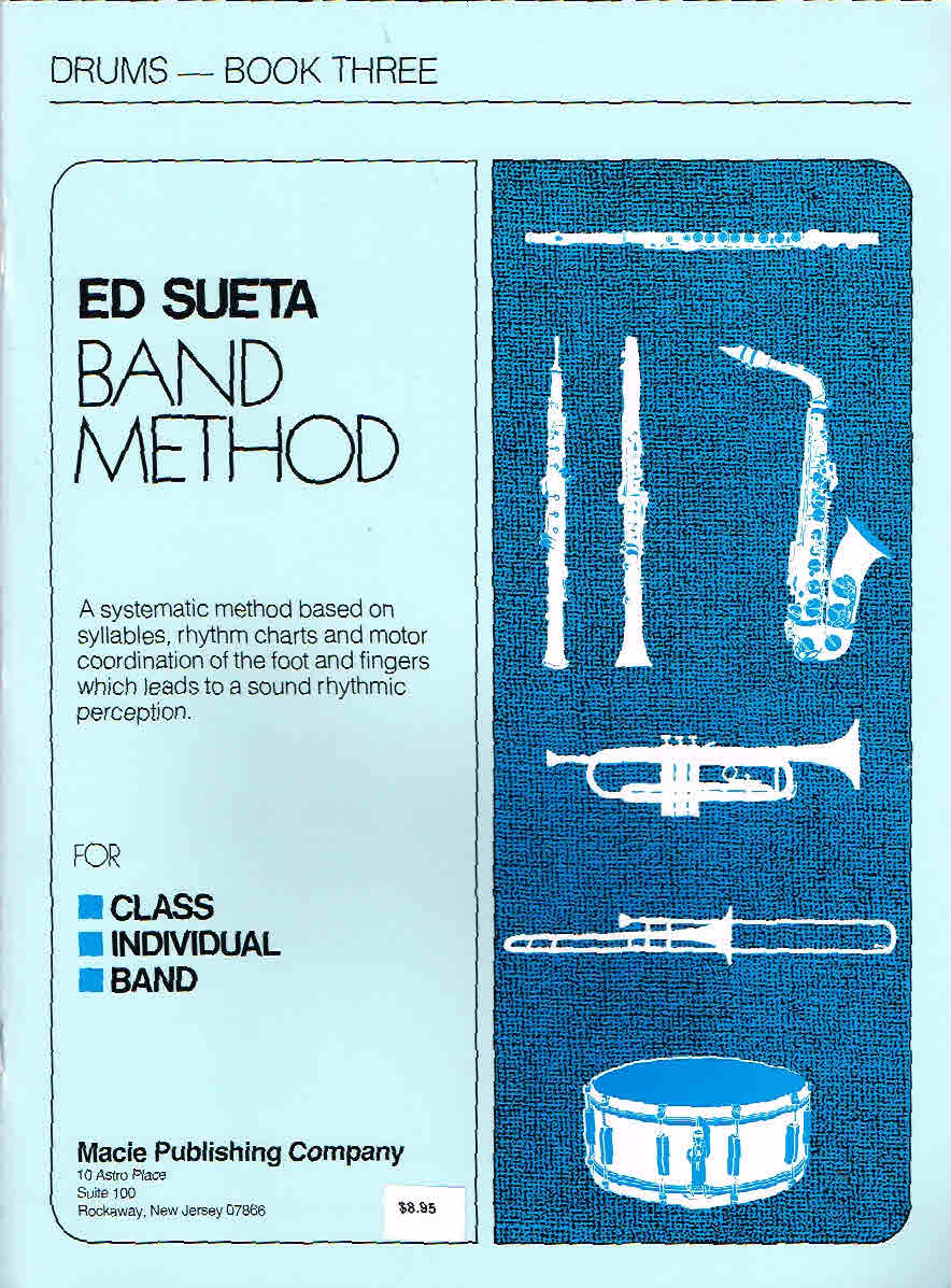 Ed Sueta Band Method for Drums Book Three - Picture 1 of 1