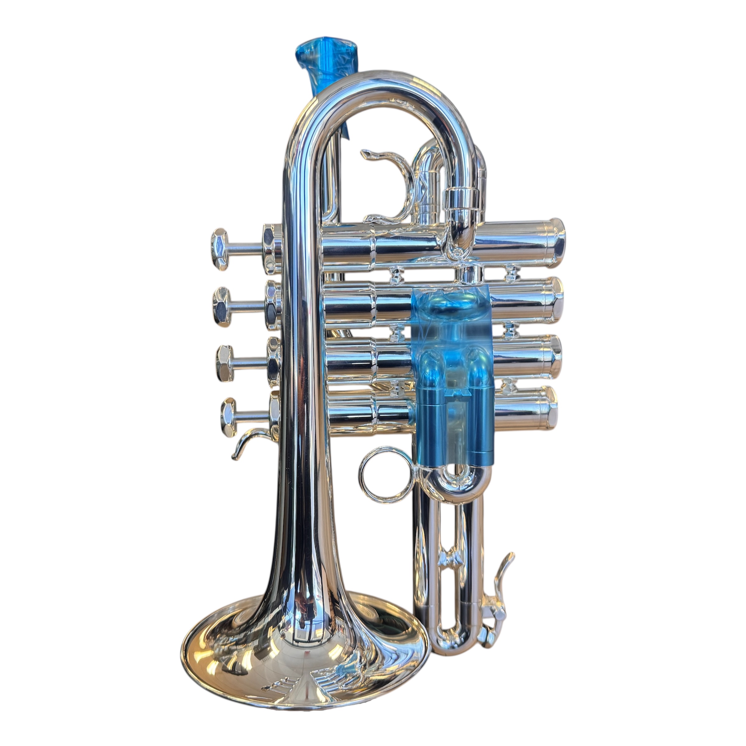 Schilke P7-4 Bb/A Piccolo Trumpet in Silver Plate - Picture 1 of 12