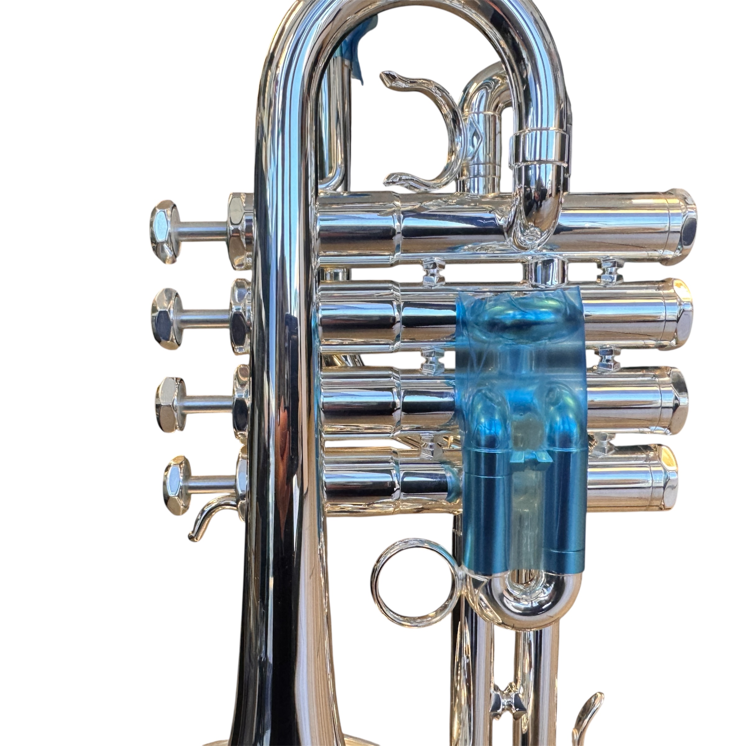 Schilke P7-4 Bb/A Piccolo Trumpet in Silver Plate - Picture 3 of 12