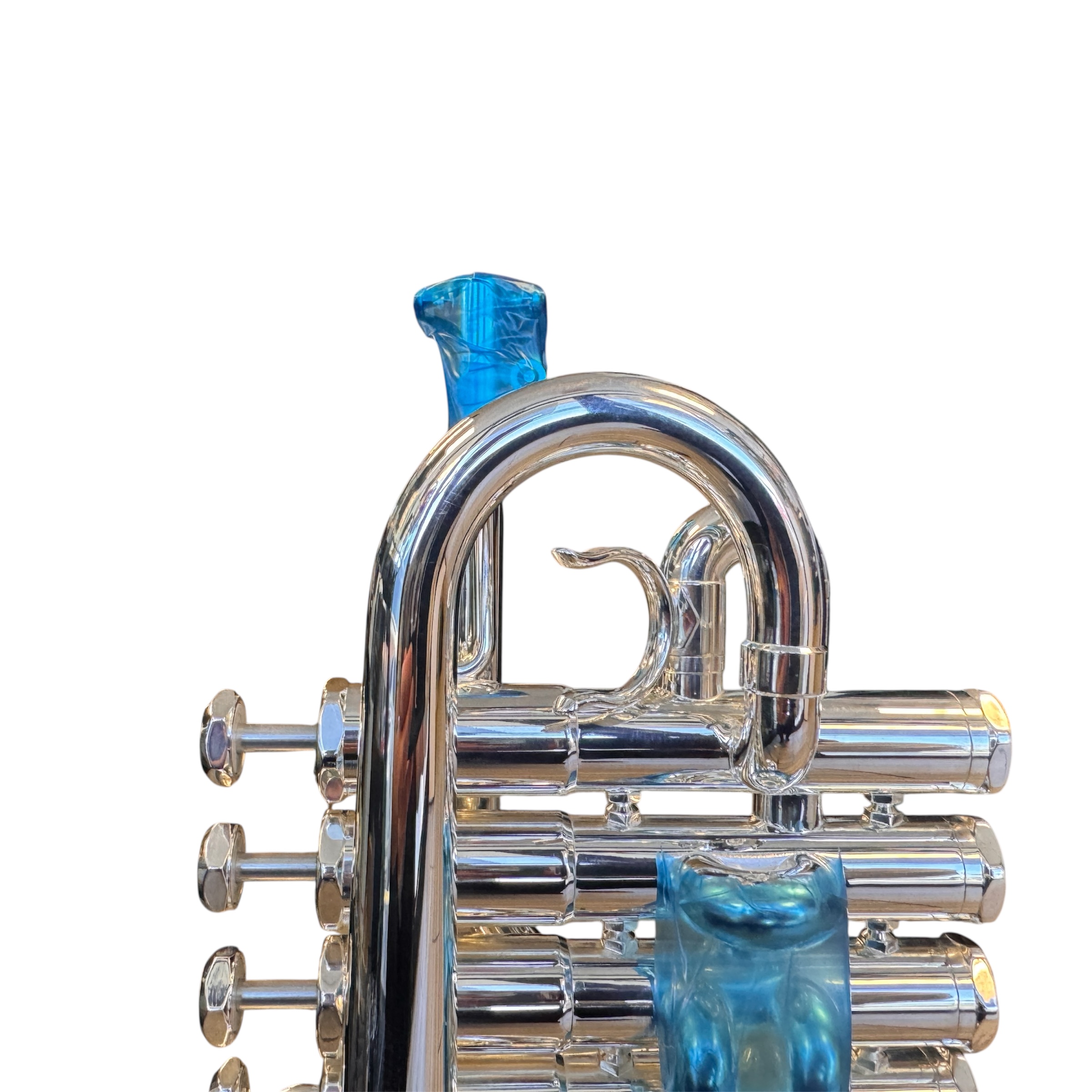 Schilke P7-4 Bb/A Piccolo Trumpet in Silver Plate - Picture 4 of 12