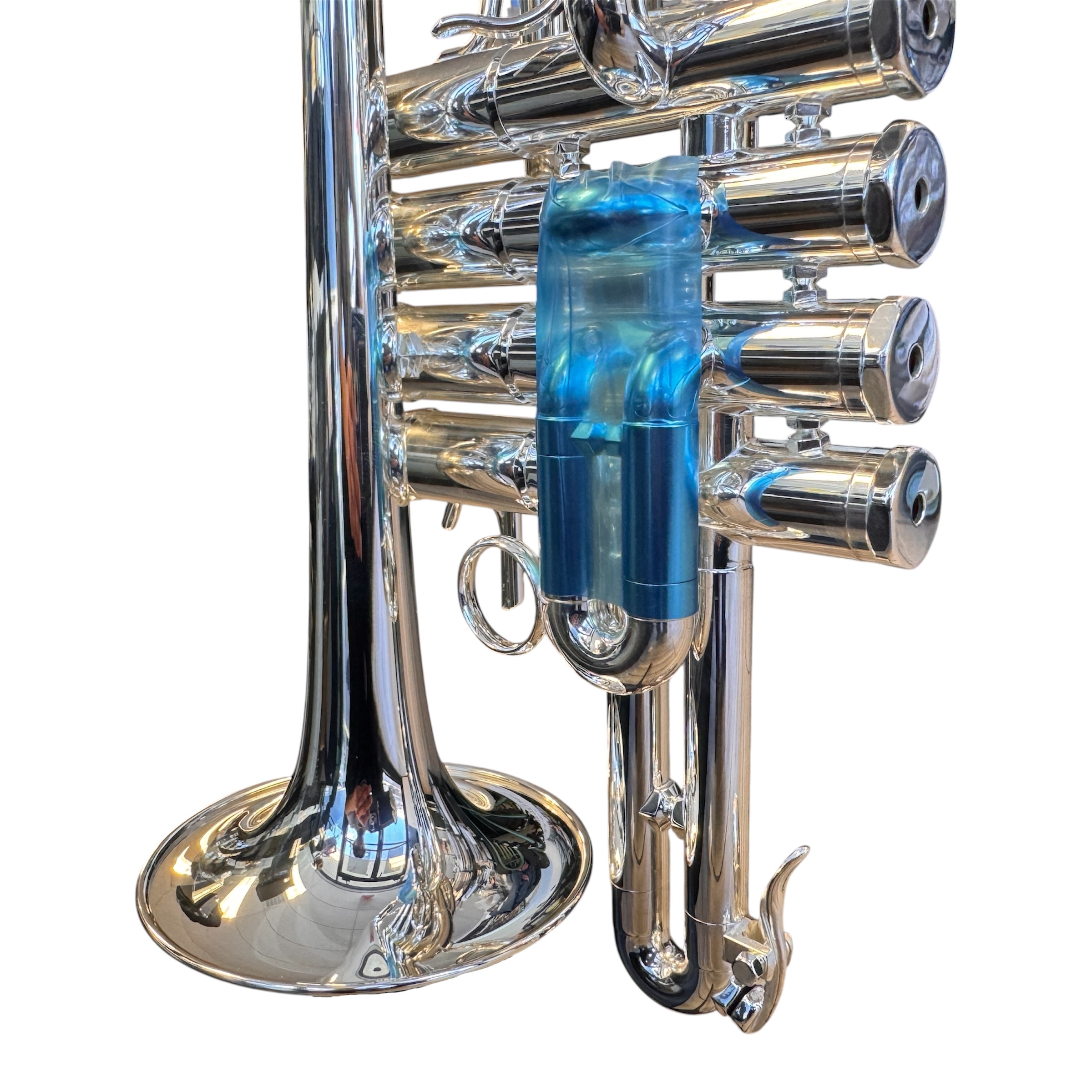 Schilke P7-4 Bb/A Piccolo Trumpet in Silver Plate - Picture 11 of 12