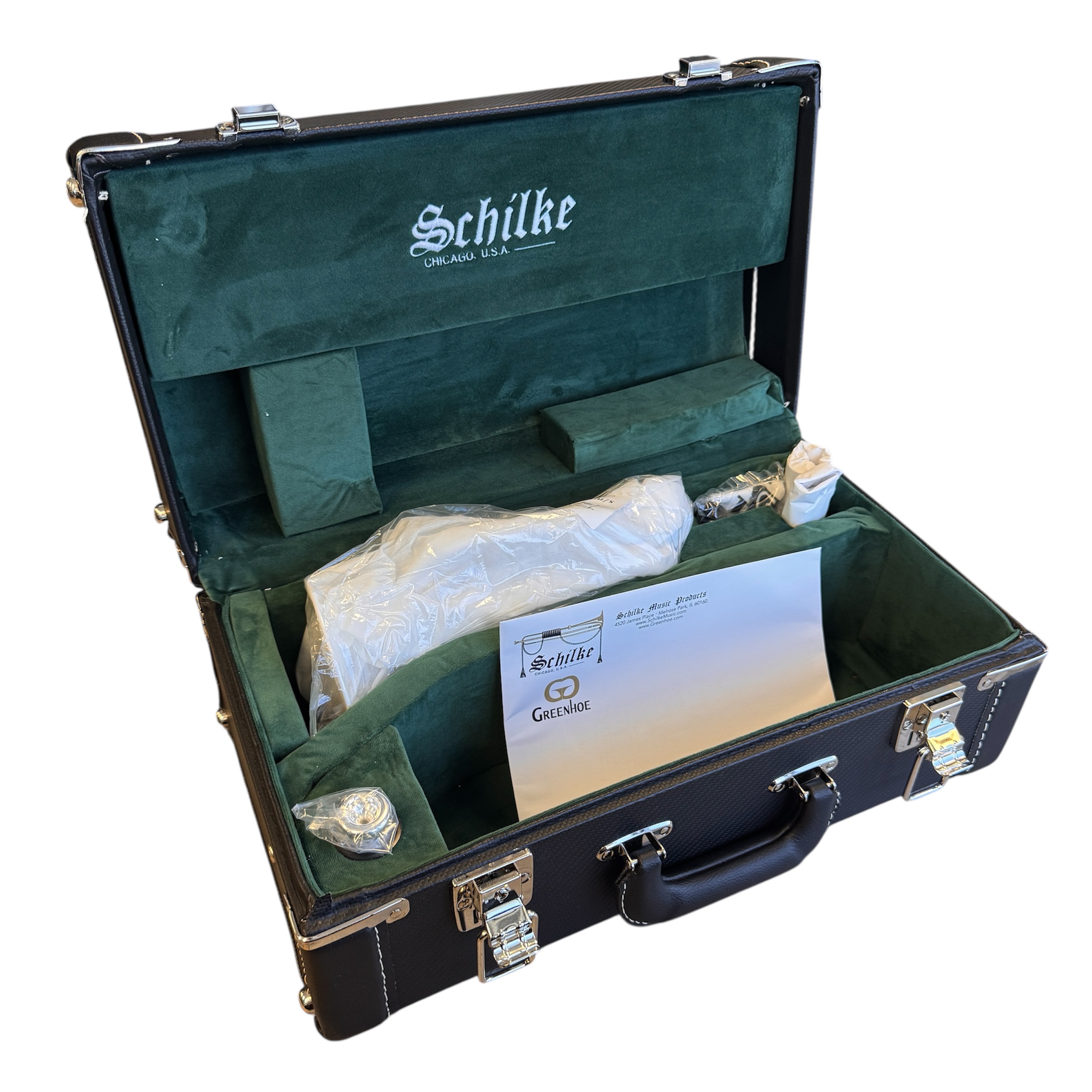 Schilke P7-4 Bb/A Piccolo Trumpet in Silver Plate - Picture 12 of 12